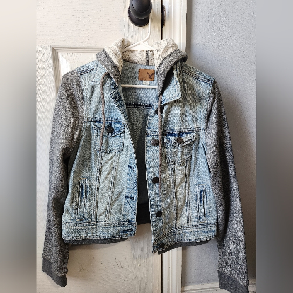 AE jean jacket- size M